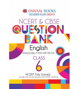 Oswaal NCERT and CBSE Question Bank Class 6 English | Latest Edition